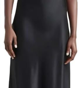 Designer 19 Momme 100% Mulberry Silk V-Neck Sleep Dress Midnight Women's Silk Nightgown Bodycon Fit & Luxury