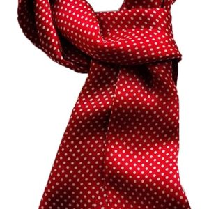 Mens 100 Silk Scarf Double Layers Fashion Wrap Neckerchief Formal Business Casual Party