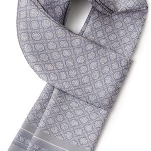 Men‘s Double-Sided Scarf - All-Season Lightweight Shawl & Headwear, Silk-Like, Gift Packed