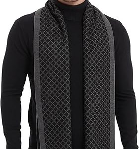 EP Mode Men's Winter Scarf, Cashmere Feel, Super Soft & Warm