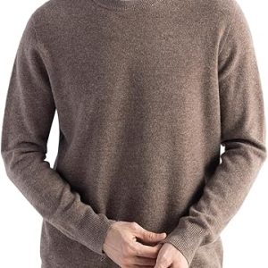 Chanyarn Men's 100% Merino Wool Sweater 2025 Fall Winter First-Line Ready to Wear Crew Neck Long Sleeve Seamless Knit Sweater